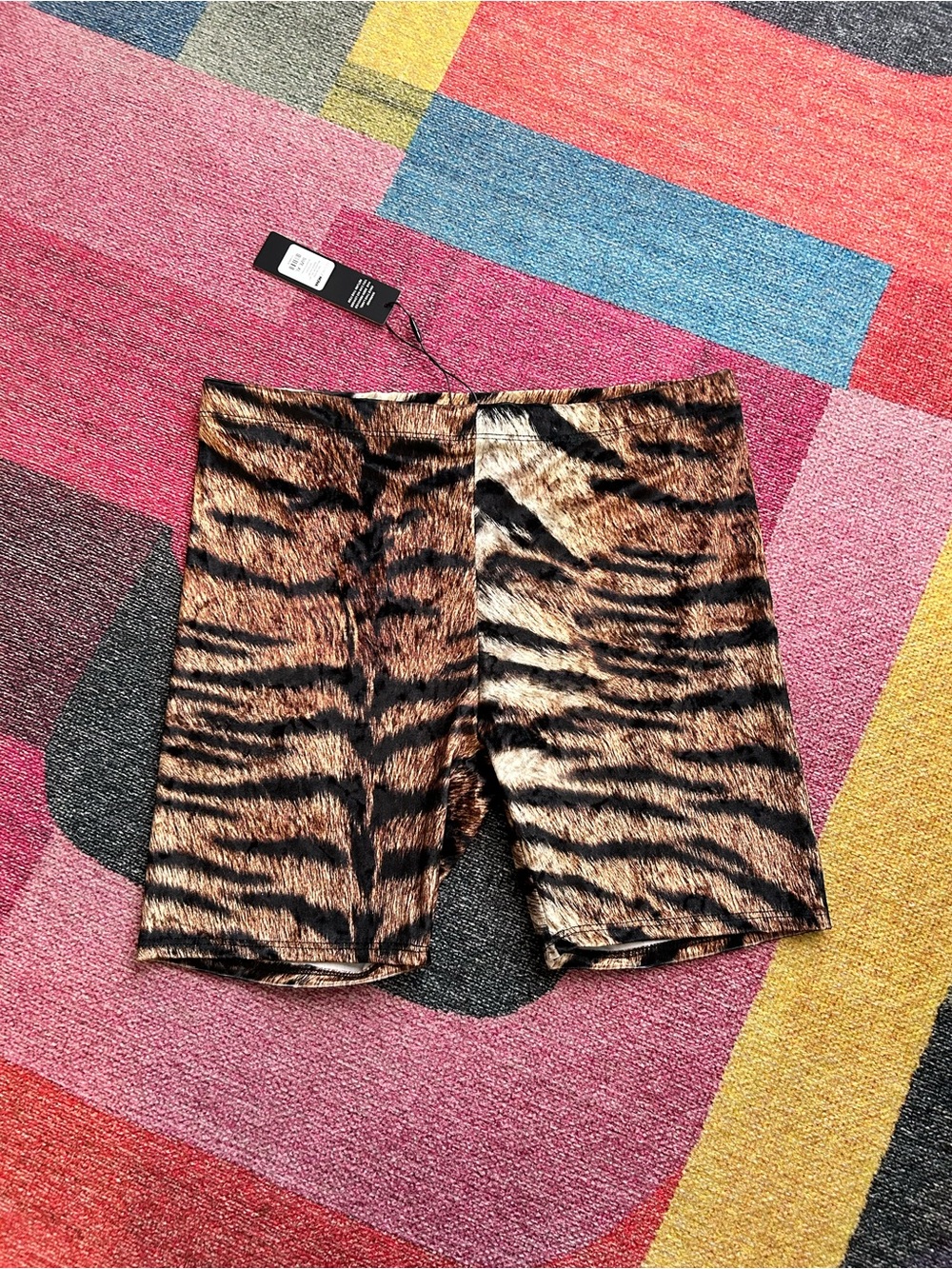 Fashion Nova Tiger Biker Shorts | SIZE XL